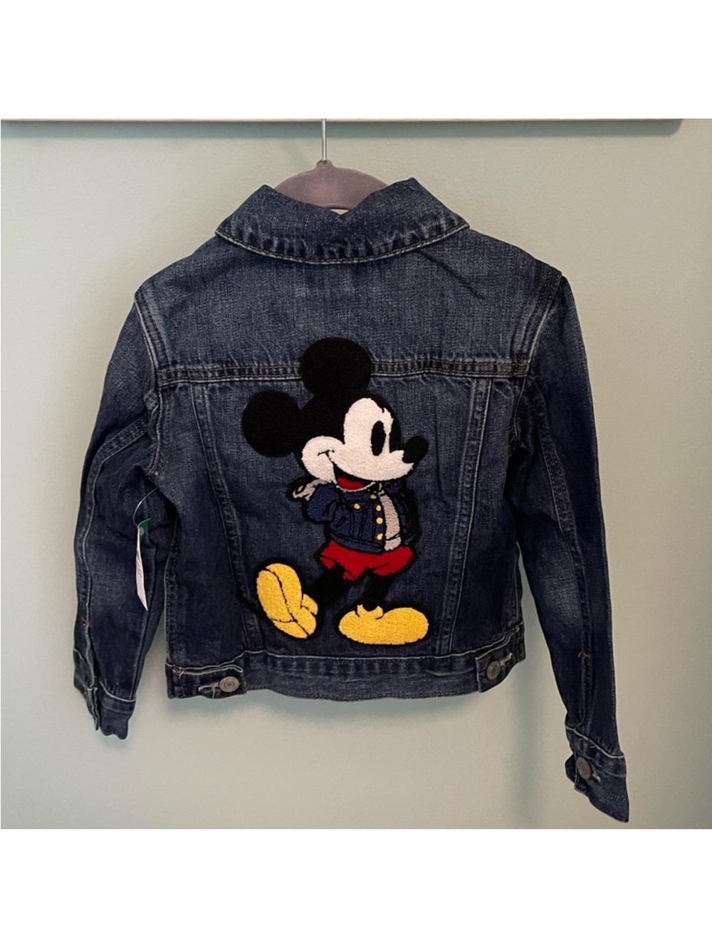 Gap Disney Mickey Mouse Jean Jacket